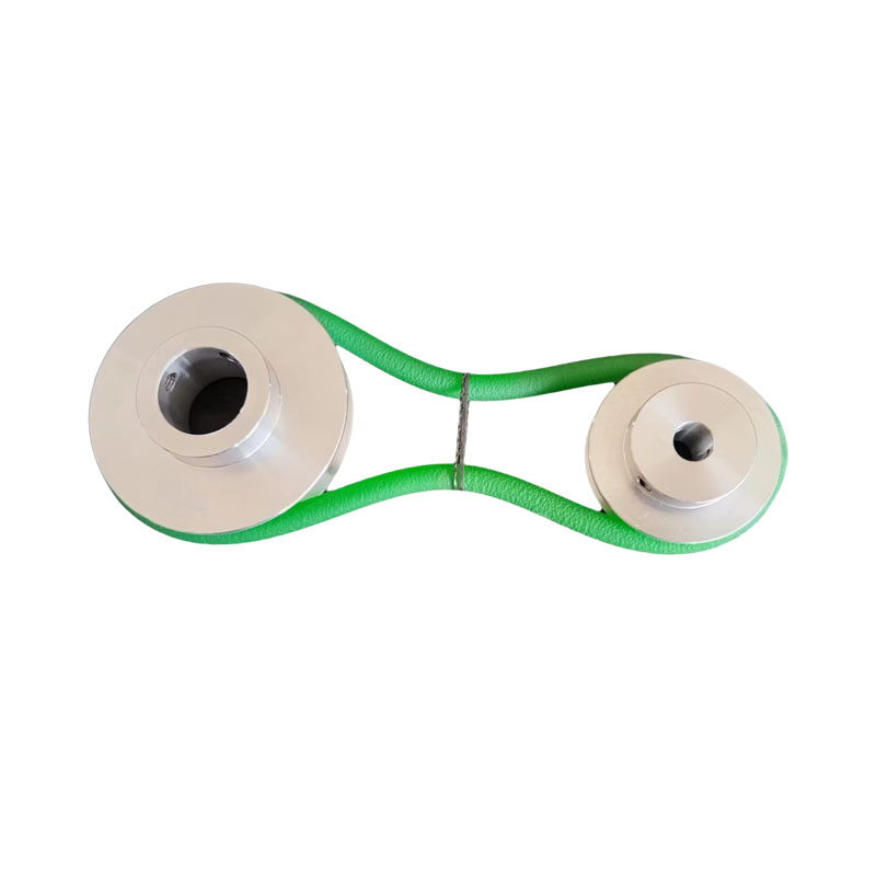 Aluminum alloy single-groove pulley, O-belt, V-groove pulley, drive pulley, main shaft, small pulley Item Picture