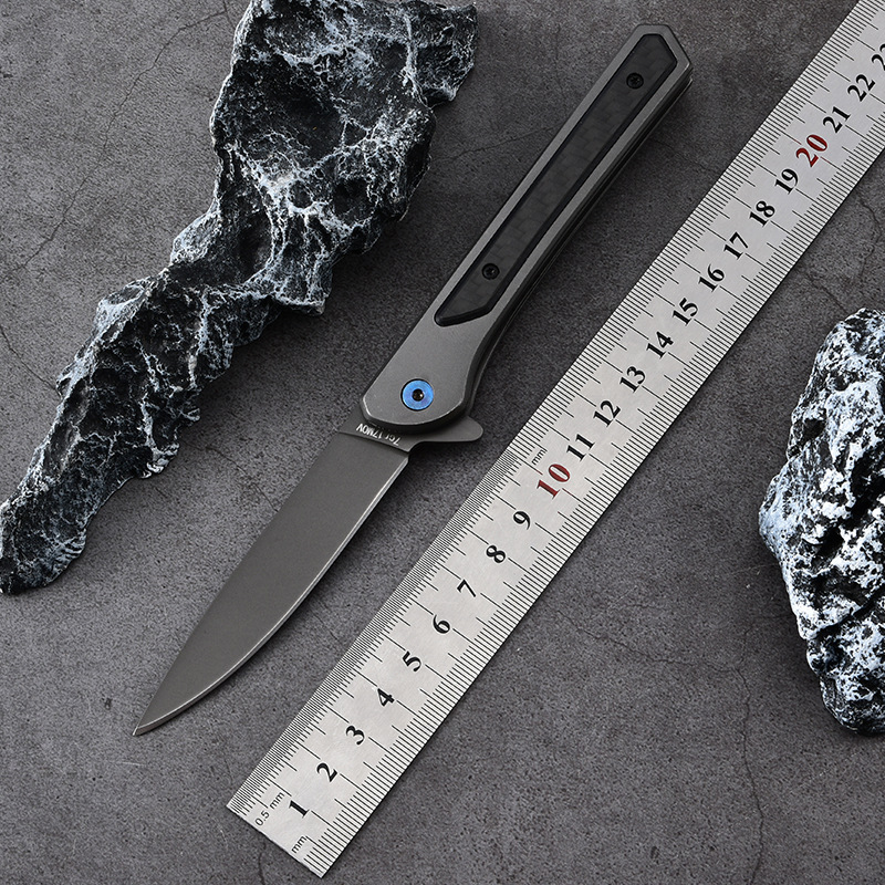 New folding knife, Magic pen folding knife, outdoor high-hardness knife, portable knife, mechanical magic pen knife, camping knife full figure