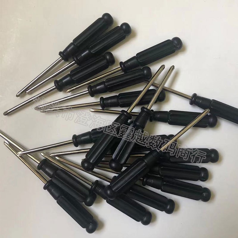 90mm long black handle screwdriver, 3.0 cross screwdriver, mobile phone disassembly tool, toy gift, small screwdriver Specification drawing