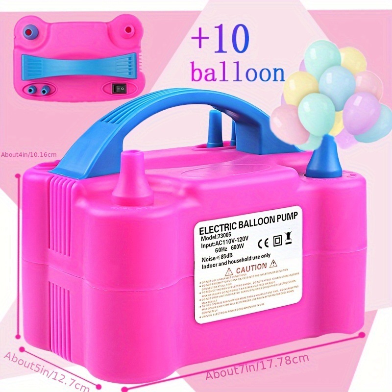 Buy 1 Get 10 Balloons Free Electric Balloon Inflator Application Scenario
