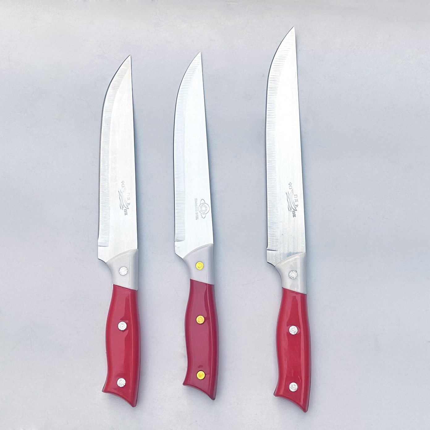 30-60 Grandpa Fruit knife, watermelon tool, watermelon slicer, household kitchen stainless steel sharp multi-functional fruit knife Specification drawing