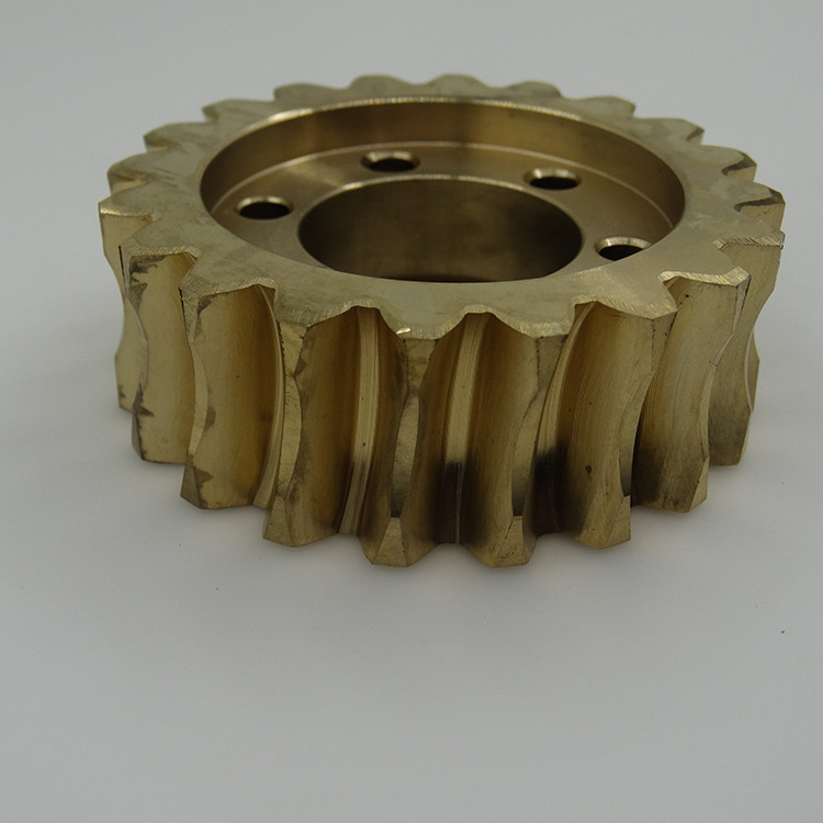 Supply stainless steel mechanical non-standard worm gears, worm wheels, precision motor worm materials Specification drawing