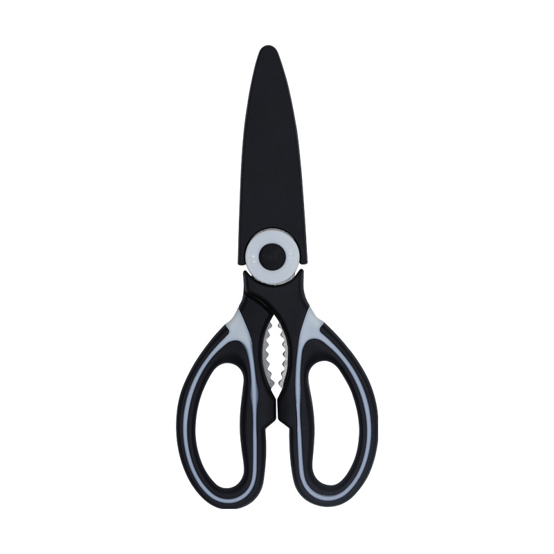 The popular stainless steel multi-functional panda scissors are suitable for cutting food, chicken bones, walnuts and opening beer LIDS. They are kitchen scissors Item Picture
