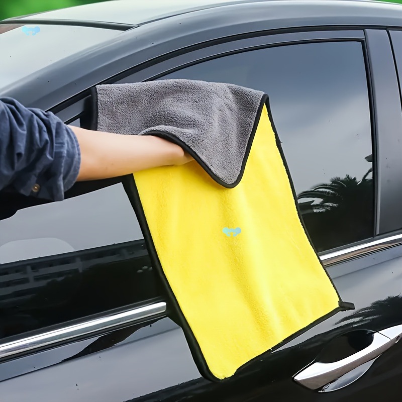 1 super absorbent car wash towel car inside and outside Cross-border full figure