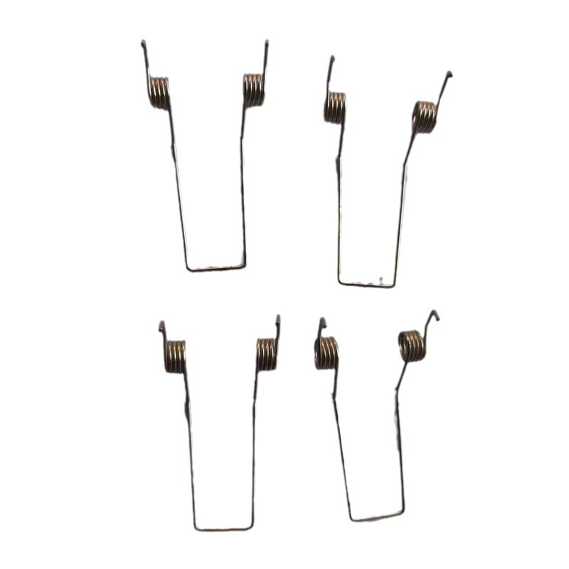 Wholesale discount on non-standard accessories of spring for light tube bidirectional torsion spring stainless steel snap-on double-hook lighting fixtures with torque Application Scenario