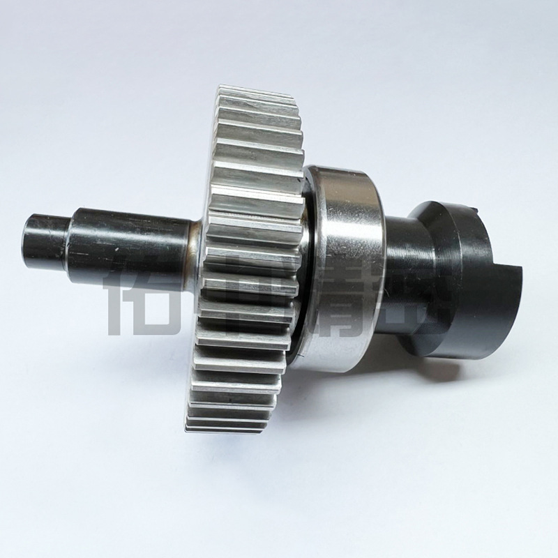 Precision helical gear CM-K100 output shaft CM-K100 first-grade copper worm gear for door opener gear mechanical equipment details Picture