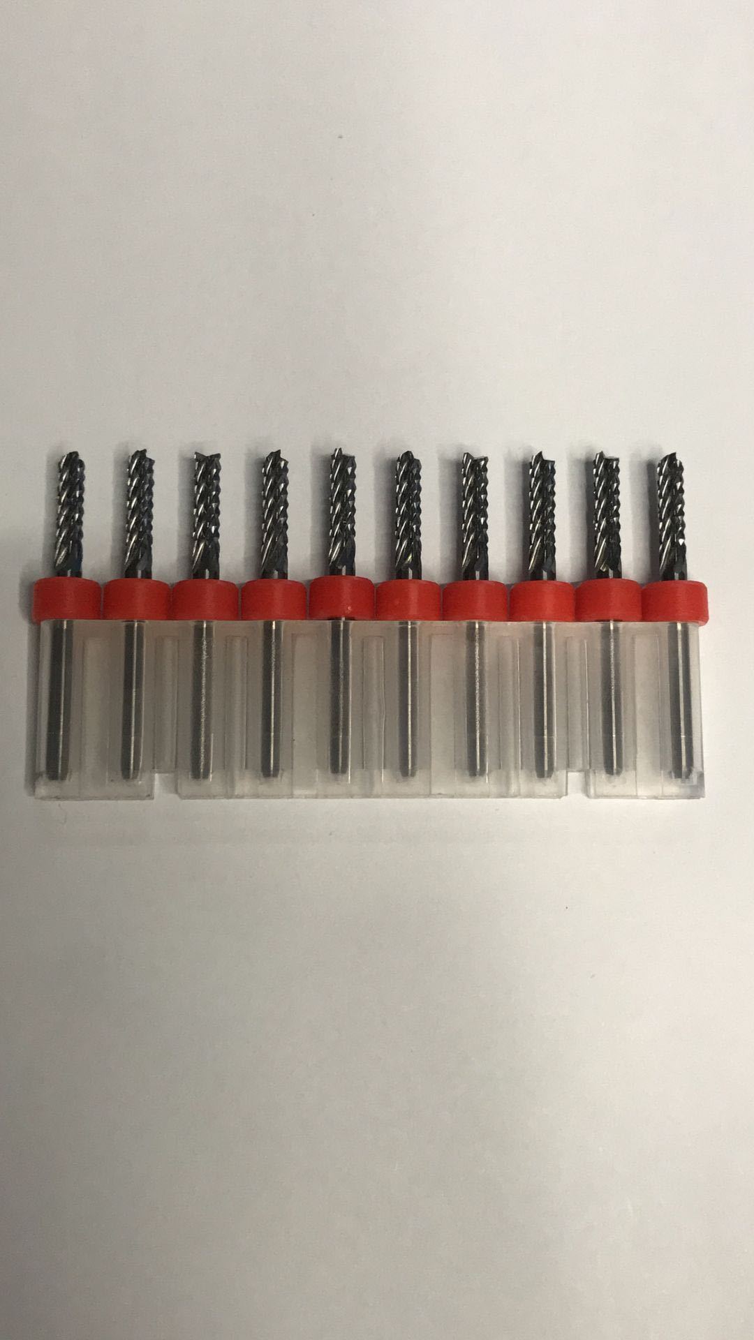 Tungsten steel PCB milling cutters, circuit board engraving cutters, milling cutters, corn milling cutters, end milling cutters, fishtail milling cutters details Picture
