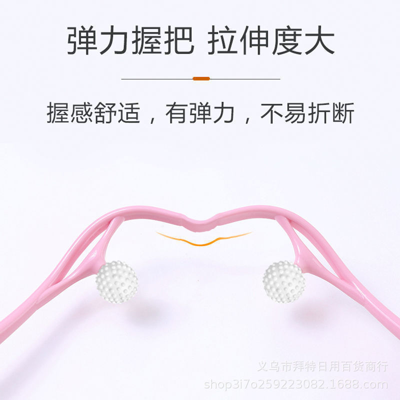 Creative new manual cervical and neck massager, a full-body massage massager for office workers to relieve fatigue Application Scenario