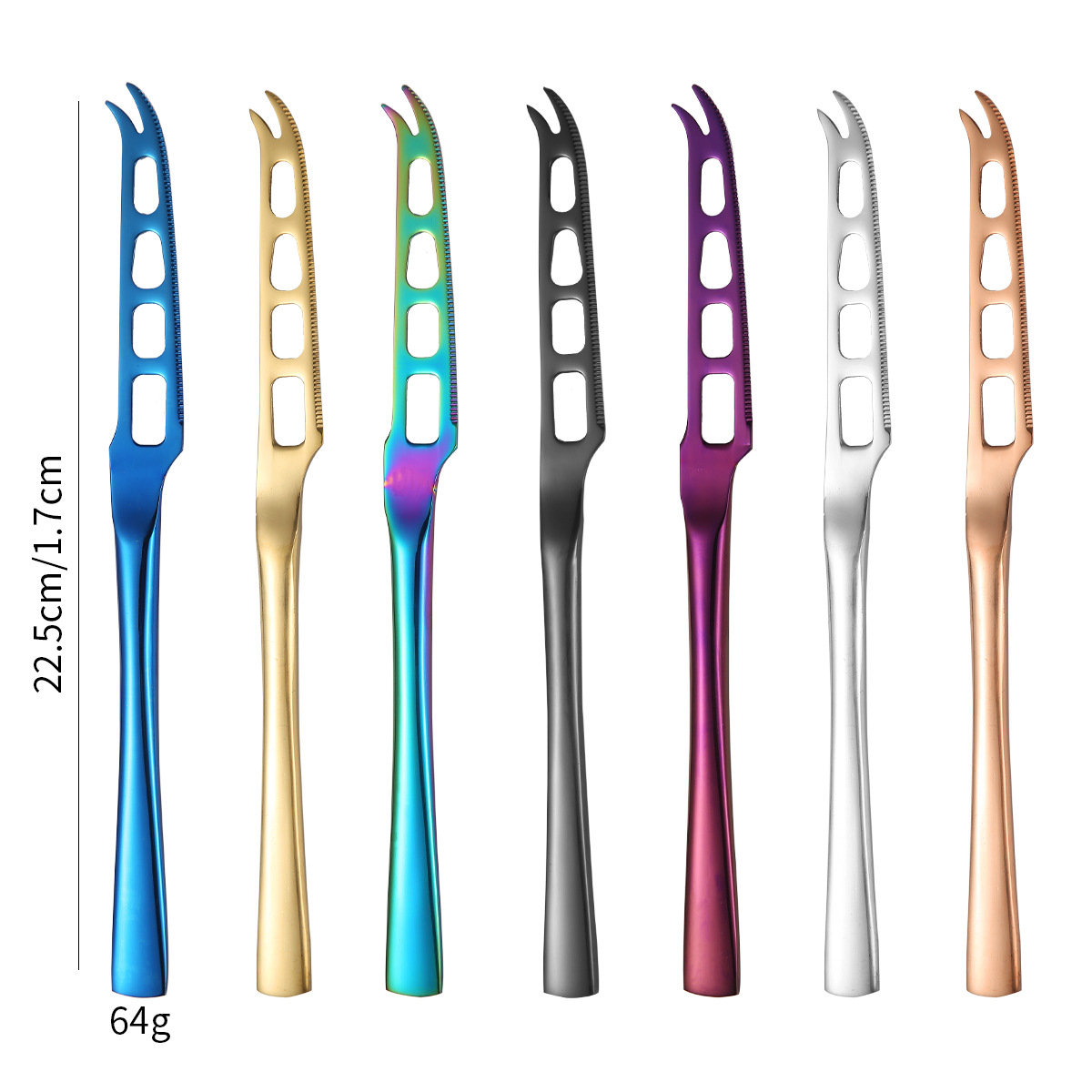 Cross-border Amazon best-selling stainless steel butter knife, multi-functional butter knife, bread knife, jam, cheese and cheese spatula Item Picture
