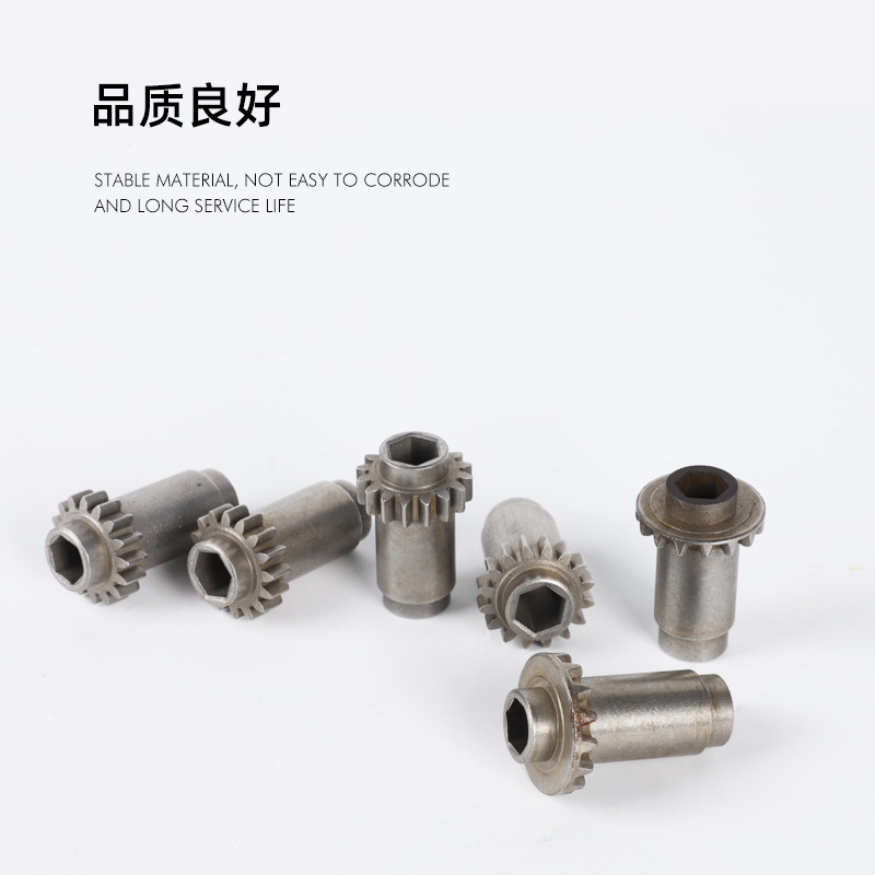 Learn about lift accessories, bevel gears, lifting table gears, long and short bevel gears, powder metallurgy high-strength gears details Picture