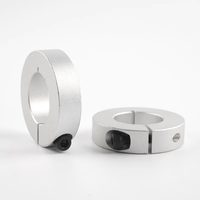 Aluminum alloy open-type fixed ring, anti-withdrawal ring, locking ring, limit ring, positioning ring, SCSAW/FAE shaft retaining ring Application Scenario
