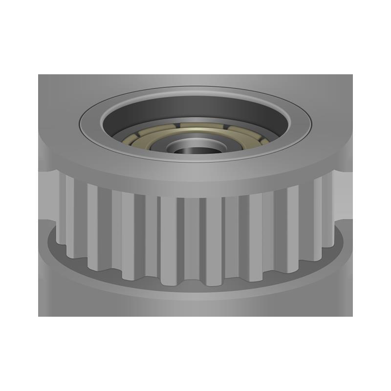Synchronous wheel S5M30 tooth tensioning wheel groove width 11/17/22/27 Adjusting directional wheel idler wheel AHTFW30S5M Application Scenario