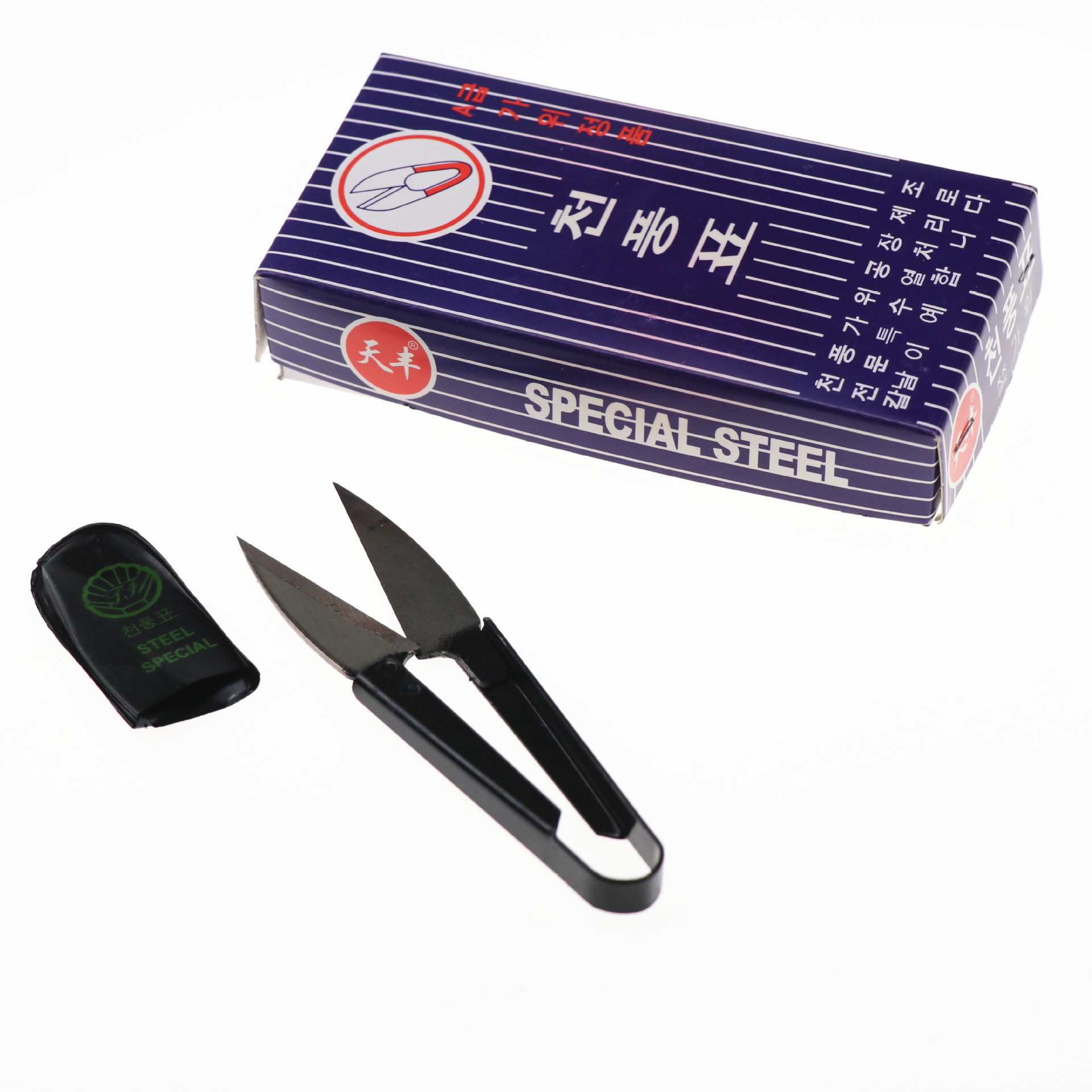Wholesale Korean textile U-shaped small scissors, household cross-stitch sewing scissors, thread ends, and Korean yarn scissors from the manufacturer Item Picture