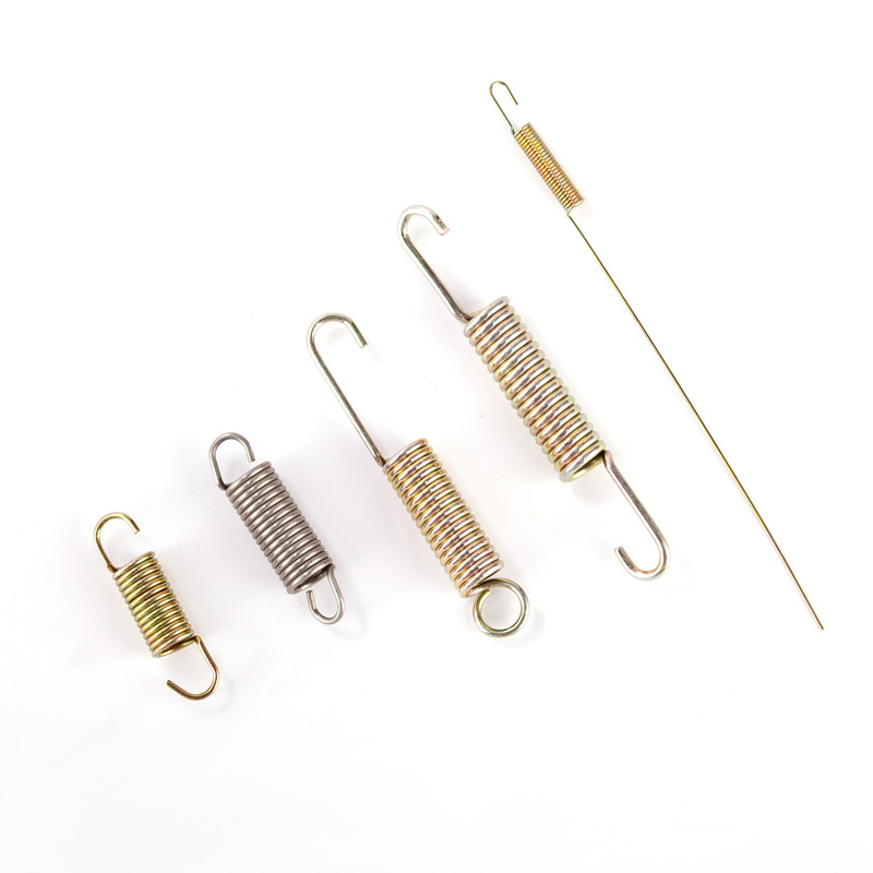 Factory direct supply of 304 stainless steel tension springs for furniture, toys, multi-purpose double-groove tension springs, bicycle tension Item Picture