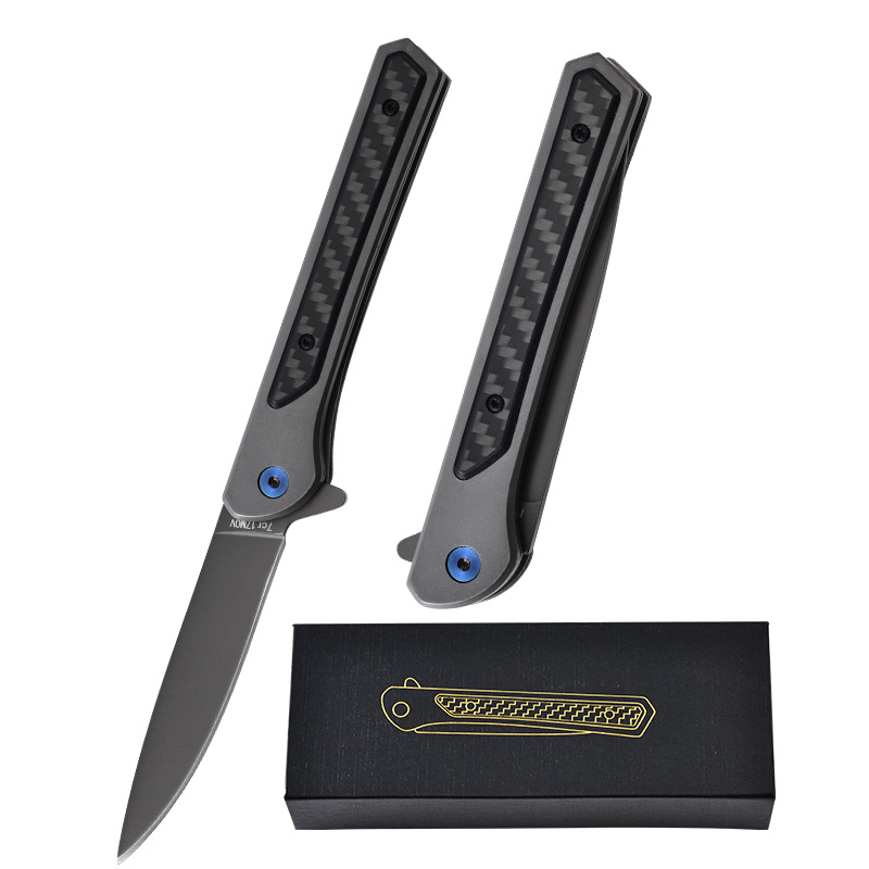 New folding knife, Magic pen folding knife, outdoor high-hardness knife, portable knife, mechanical magic pen knife, camping knife Item Picture