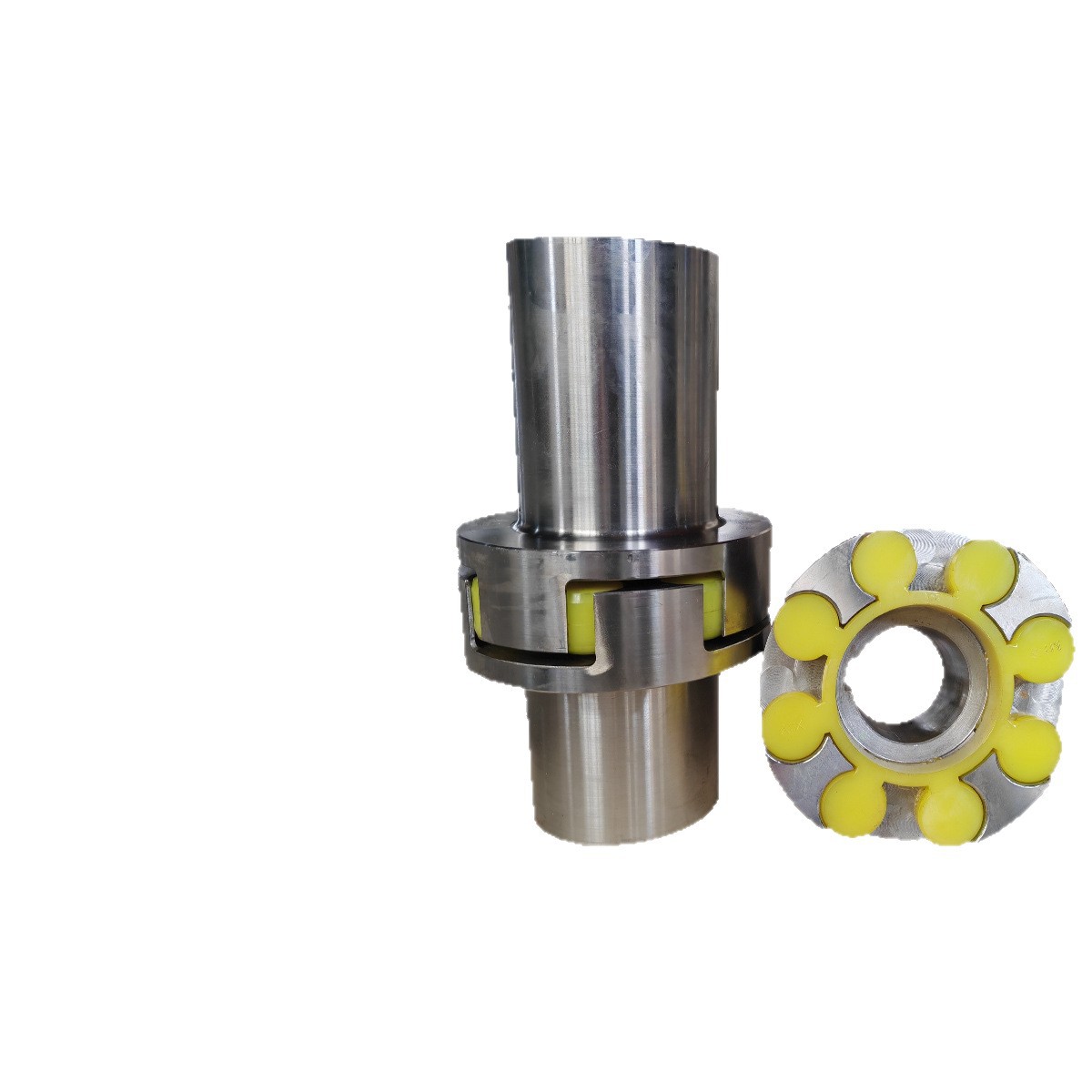 The manufacturer of plum blossom couplings and elastic couplings supplies polyurethane plum blossom pad ml couplings for transmission machinery Item Picture