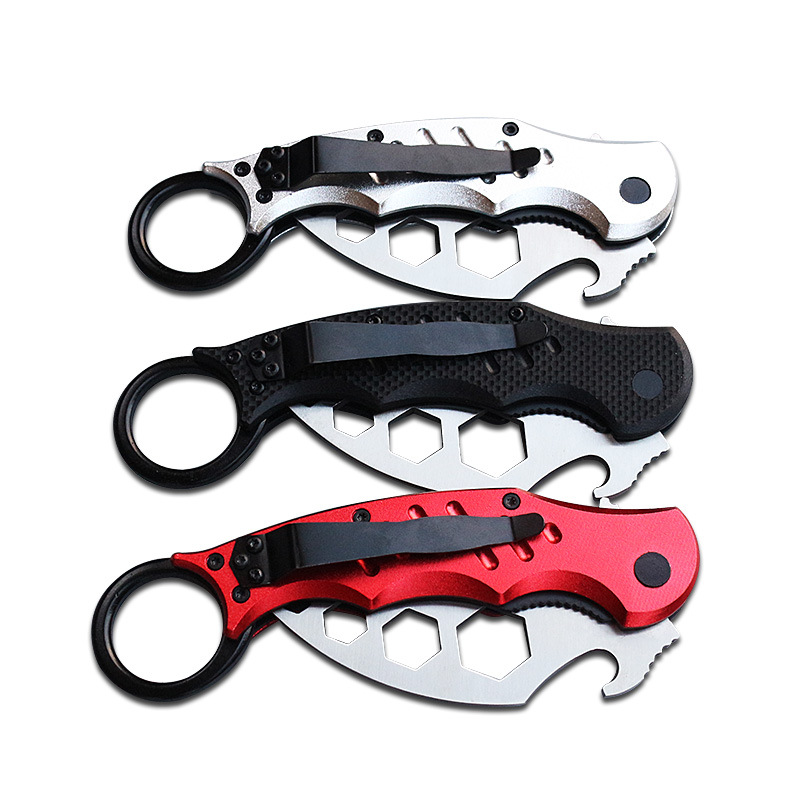Wholesale fox tool claws, stainless steel outdoor multi-functional hexagonal folding tool head, bottle opener function Item Picture