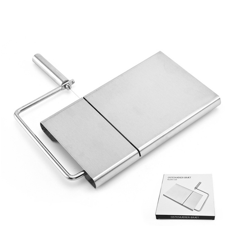 Hot-selling stainless steel cheese slicer, cheese slicer, cheese cheese cutting table, ham cutting knife, kitchen tools Item Picture