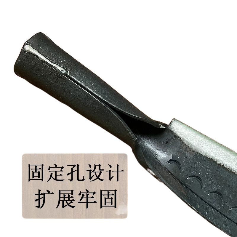 Hand-forged manganese steel firewood cutting all-steel firewood knife, an old-fashioned Miao ethnic group's sharp outdoor agricultural knife for clearing roads and cutting trees, TYmy Item Picture