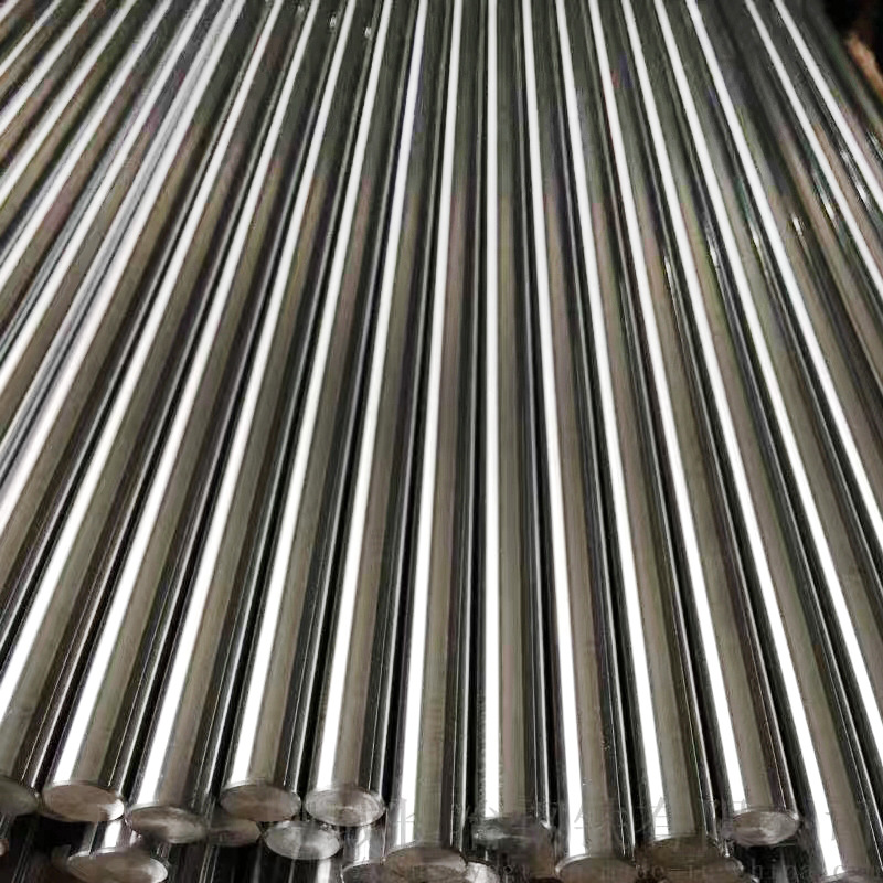 Chrome-plated rod straight solid smooth shaft piston rod precision hydraulic equipment chrome-plated smooth shaft hard shaft cutting full figure