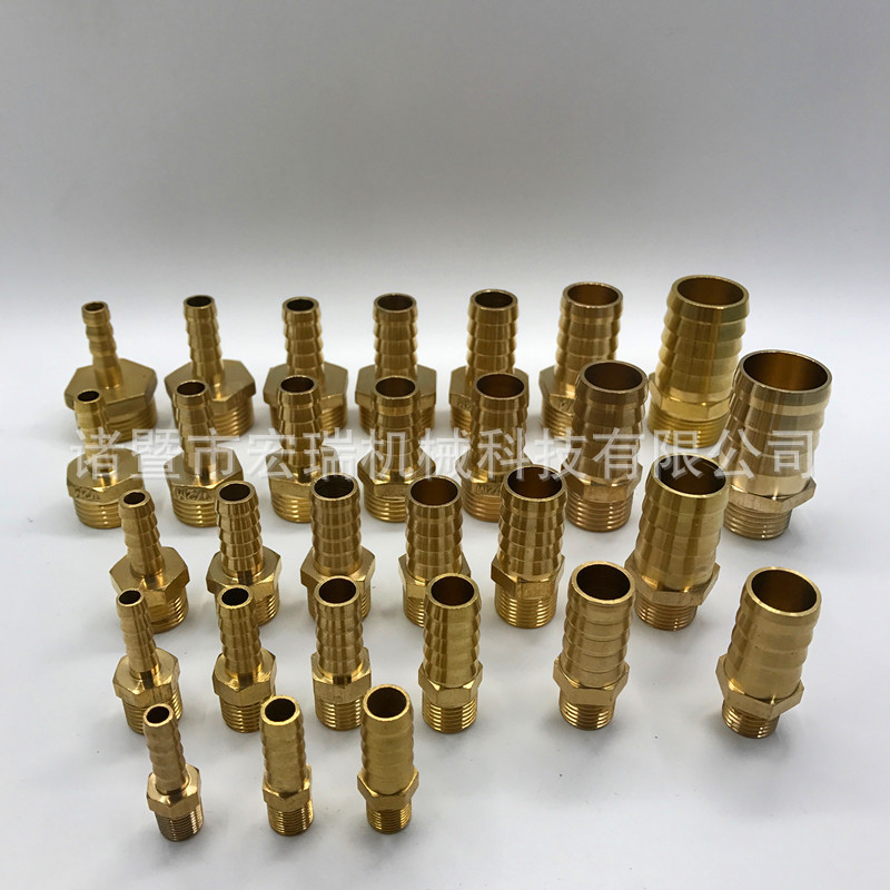 1 point 2 points 3 points 4 points 6 points Copper Green joint copper hook joint insert air pipe hose outer pagoda joint Specification drawing