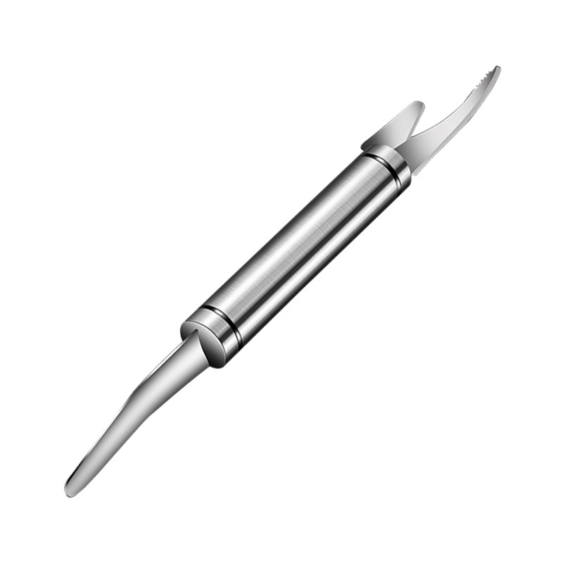 Stainless steel shrimp thread knife, multi-functional for picking and removing shrimp threads, household tool knife for opening intestines, removing shrimp, peeling shrimp shells and backs wholesale Item Picture