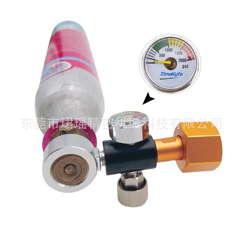Cross-border Sodastream DUO/Terra/Art inflation connector with inflation valve and vent pressure gauge Item Picture