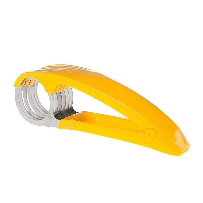 Banana slicer, stainless steel sausage yellow flower cutting tool, fruit platter cutting magic tool, kitchenware for foreign trade Application Scenario