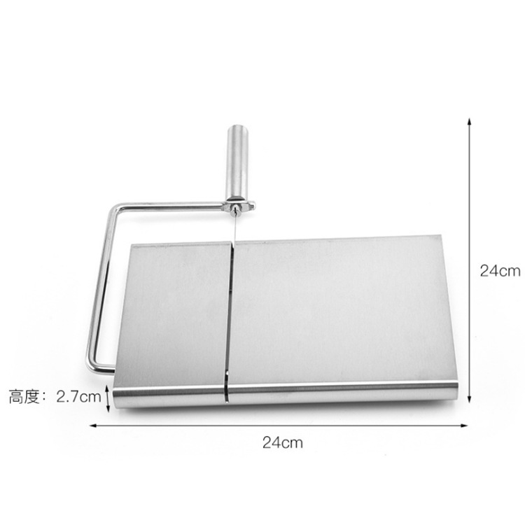 Hot-selling stainless steel cheese slicer, cheese slicer, cheese cheese cutting table, ham cutting knife, kitchen tools Application Scenario