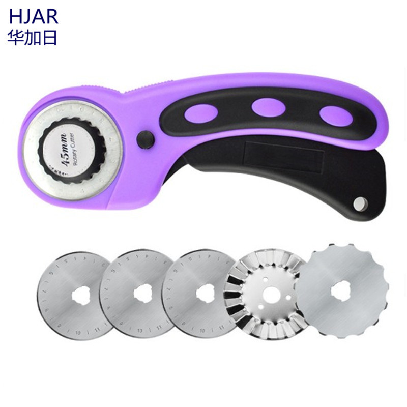 45mm handle roller knife, fabric cutting roller knife, tailor tool knife, fabric rotation 45MM roller knife undefined