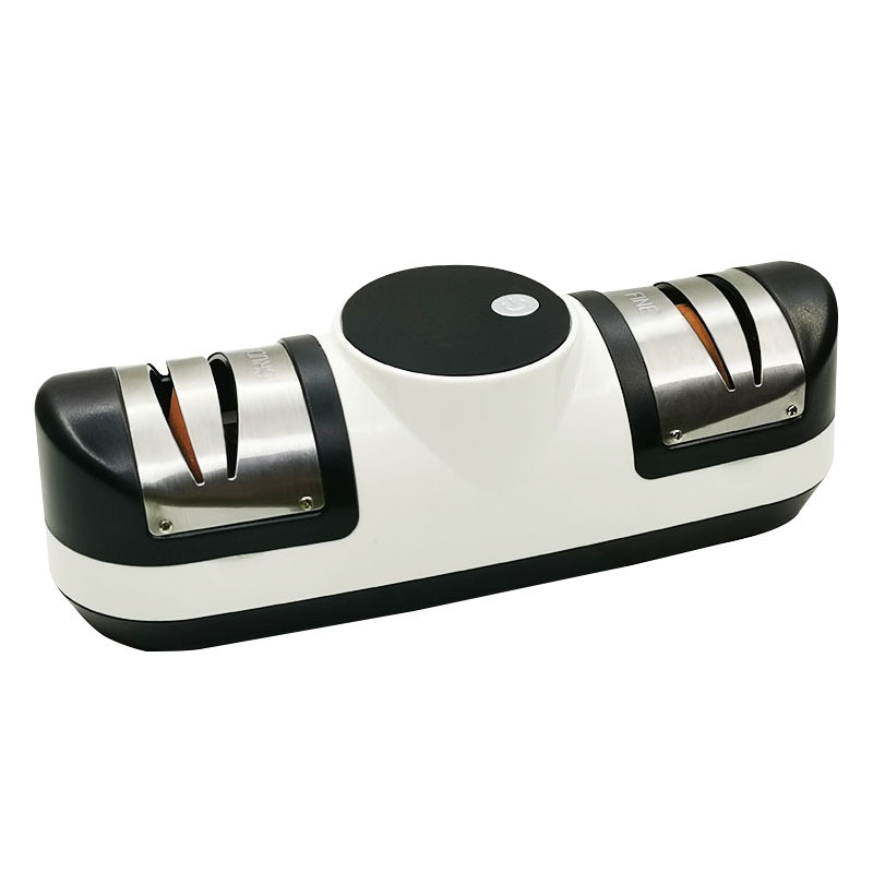 The USB Electric Grindstone is a three-speed adjustable household kitchen knife sharpener Item Picture