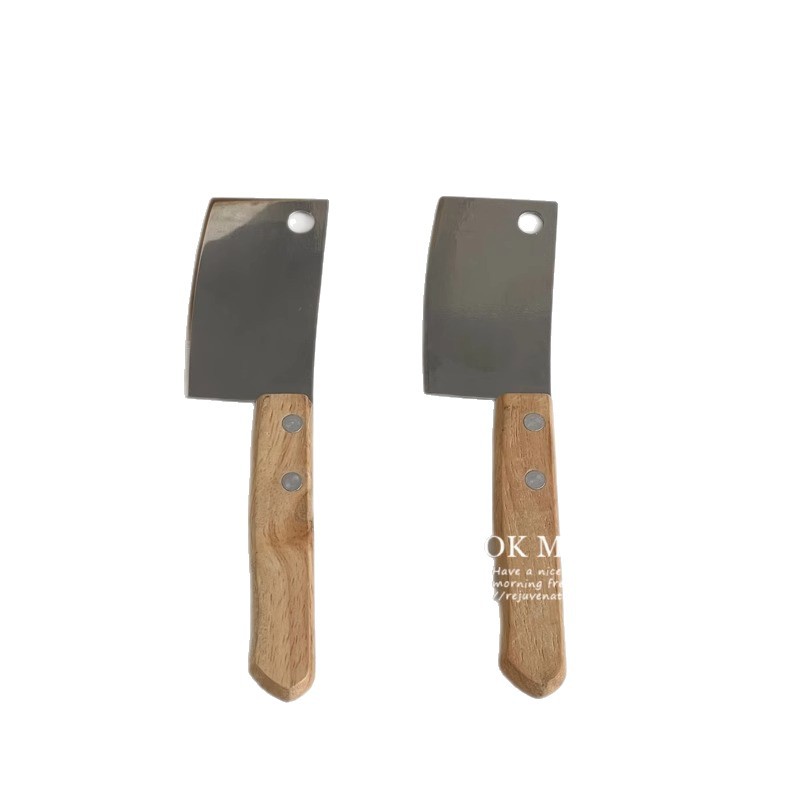 Kitchen knife, mini kitchen knife, household pizza cake knife, bread knife, fruit knife, stainless steel butter knife Item Picture