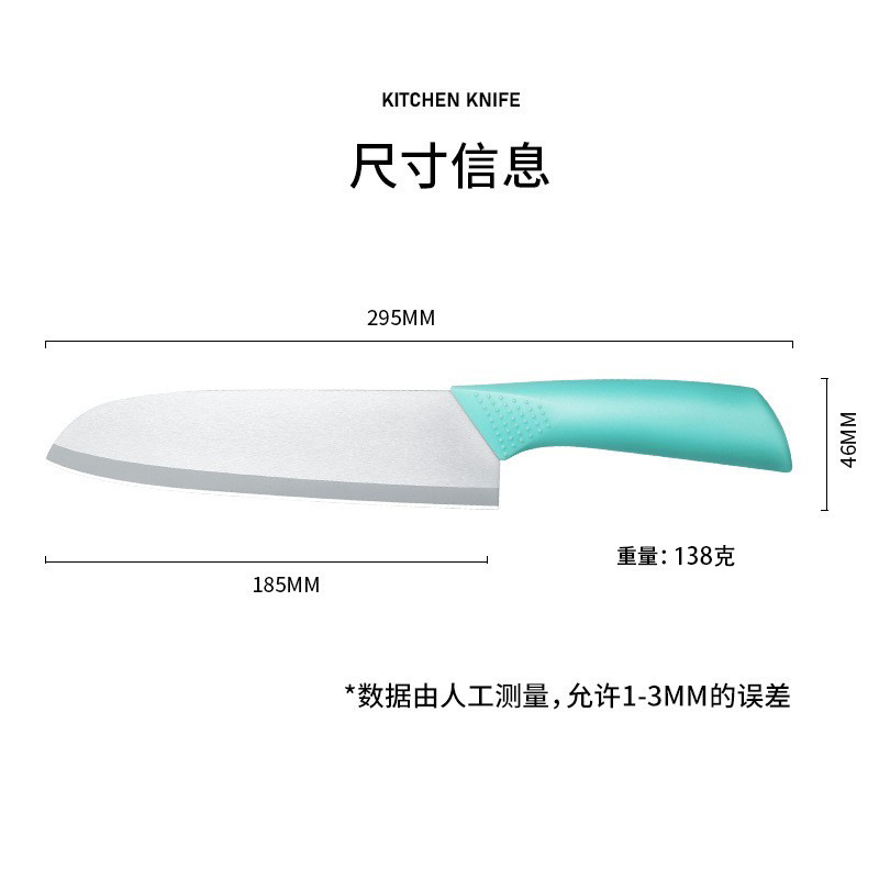 Factory direct sales of kitchen ceramic kitchen knives with anti-slip black handles, 6-7 inch fruit wholesale knives in Yangjiang Application Scenario