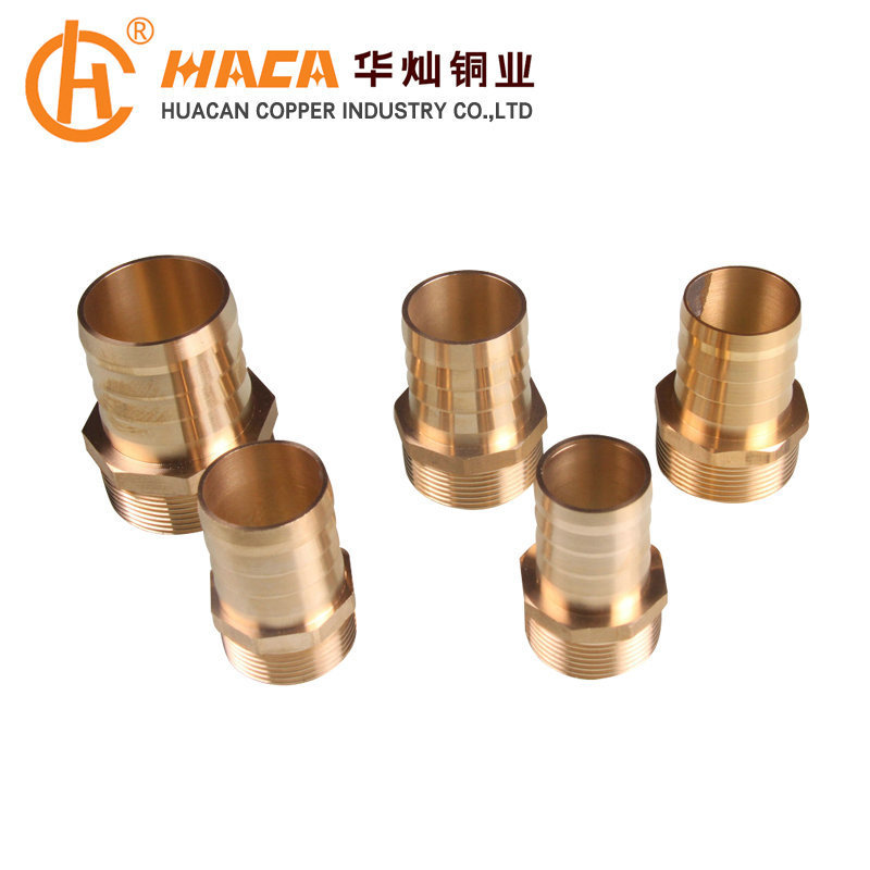 Factory direct sales: 4 minutes, 6 to 19mm, all-copper thickened external thread pagoda mouth external thread pagoda mouth hose fitting details Picture