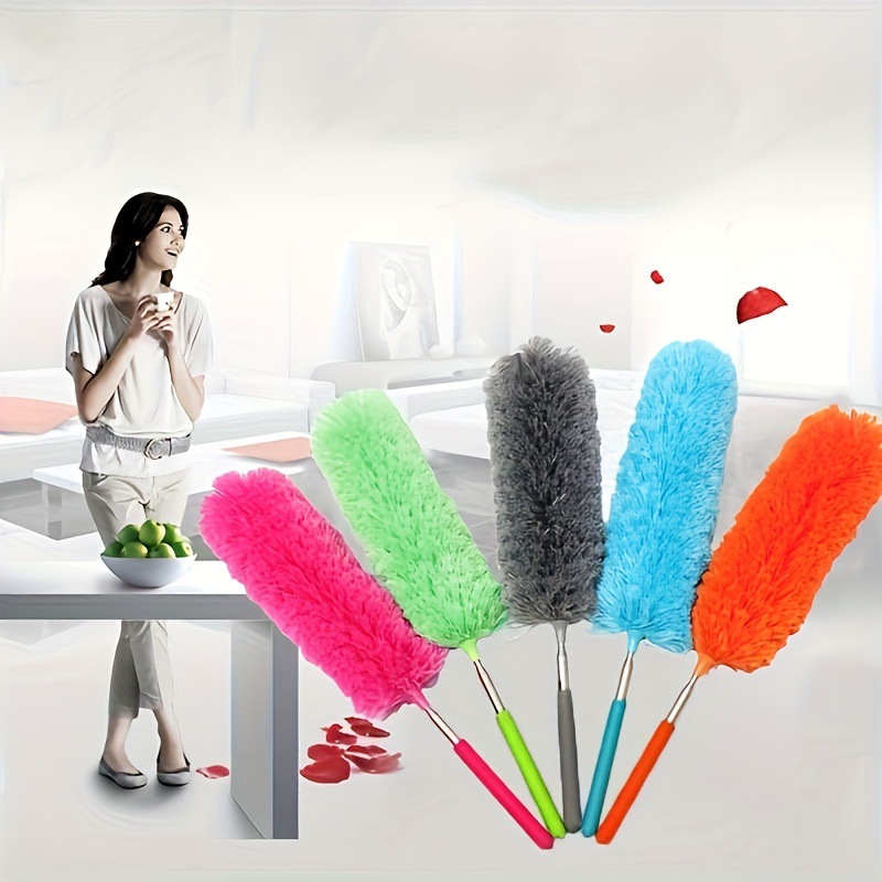 Colorful Dust Brush 1pc Retractable Microfiber Dust Brush Application Scenario