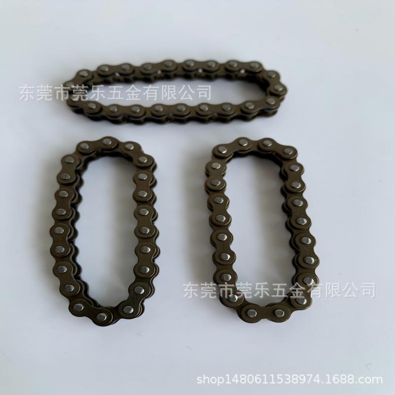 2-point small chain, 25H chain, metal gyroscope chain, chain teeth, fingertip gyroscope toy small chain, small chain Specification drawing