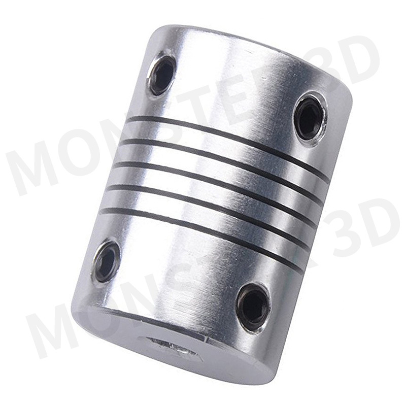 3D printer coupling 5-8 5-5 6-8 6.35-8 encoder engraving machine aluminum alloy elasticity 25mm Application Scenario
