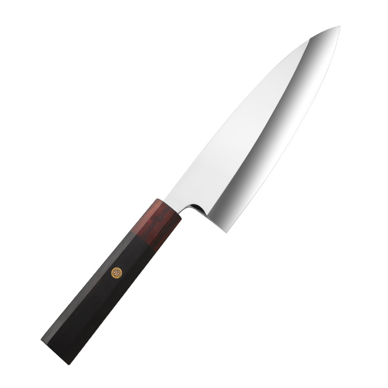 Factory direct sales of salmon products, fish head knife, fish killing knife, sashimi knife, deep-sea sashimi knife, Japanese cuisine knife Item Picture
