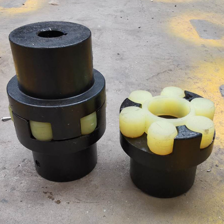 Plum blossom type coupling, plum blossom elastic coupling, 45 # steel material, ML plum blossom coupling, MT coupling Specification drawing