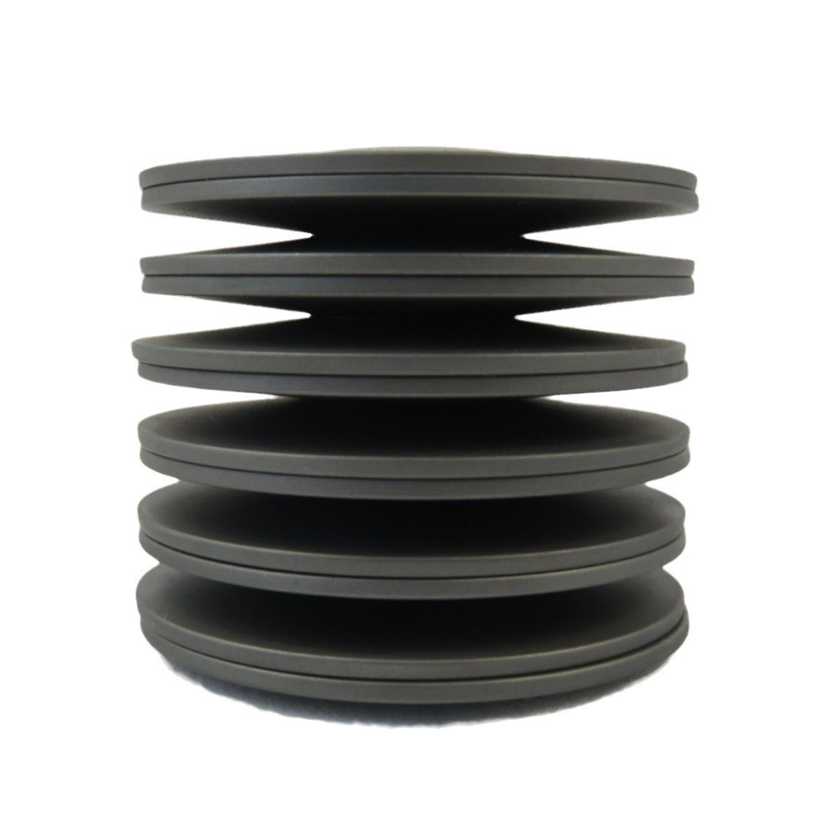 High-temperature resistant and anti-corrosion spring steel and stainless steel butterfly spring are directly supplied by the manufacturer. The wind power generation shock-absorbing main shaft is durable Specification drawing