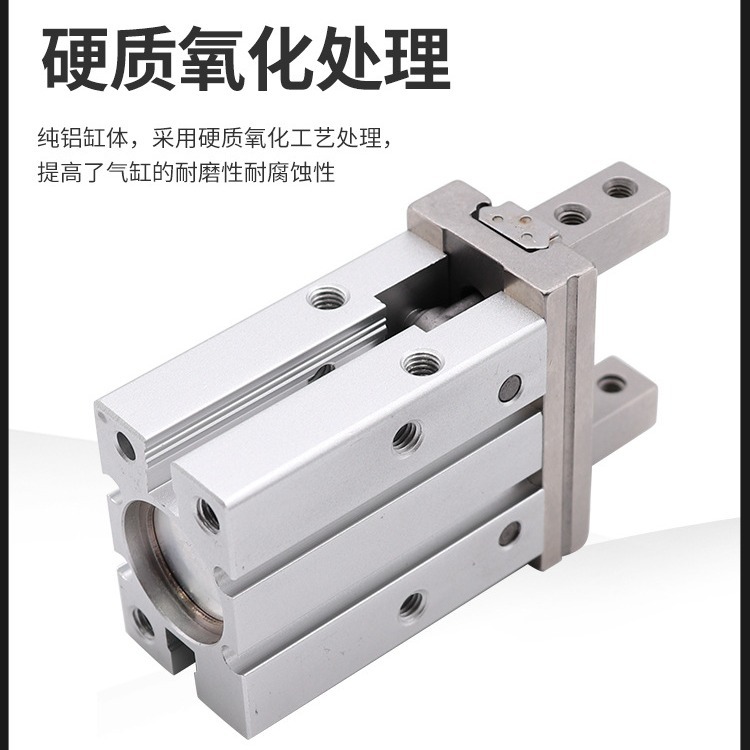 SMC type pneumatic finger cylinder mhz2-16D small parallel mechanical gripper 10D/20d/25d/32d/40d details Picture