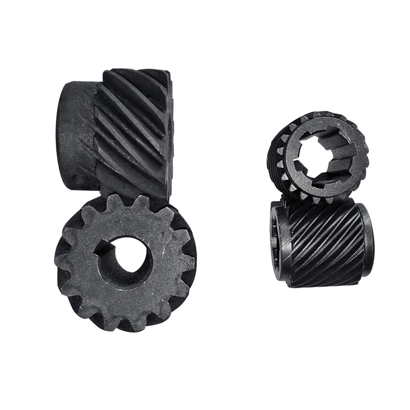 45-degree helical gear manufacturers produce stainless steel precision helical interlaced gears for industrial transportation transmission gears Item Picture