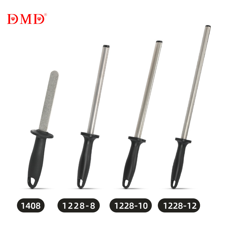 DMD Kitchen Premium 8-inch, 10-inch, 12-inch household knife sharpeners, ceramic knife sharpeners, ceramic rods, diamond whetstones Application Scenario