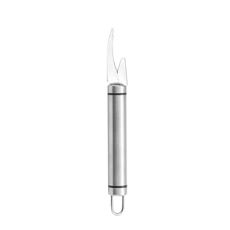 Stainless steel intestinal knife, household shrimp line remover, multi-purpose shrimp peeler, kitchen fish scale remover and duck intestine removal tool Item Picture
