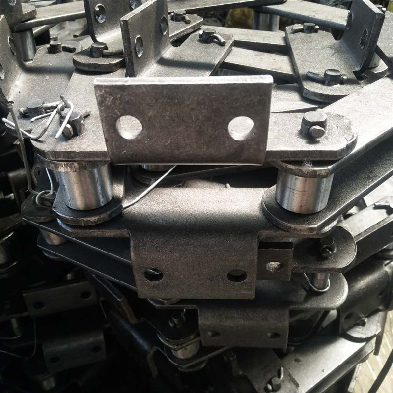 The plate chain conveyor chain manufacturer has high-load FU scraper plate chain and NE elevator plate chain in stock Specification drawing