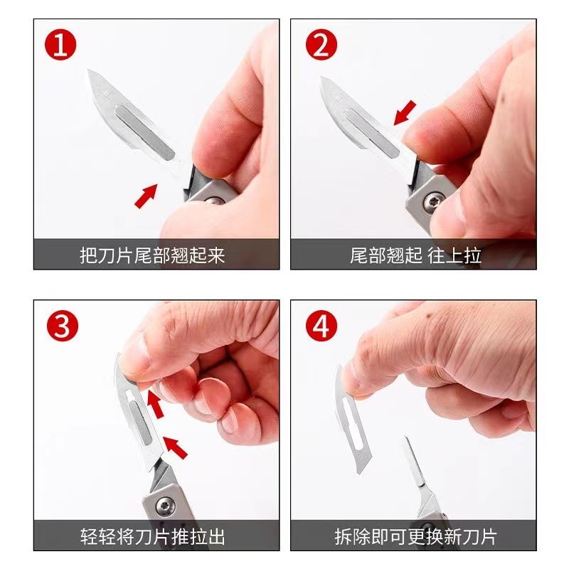 Stainless steel folding knife for wilderness survival, mini utility knife, high hardness, portable fruit knife, foldable Application Scenario