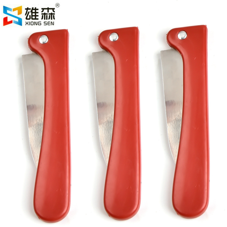 Fruit knife, household folding portable knife, stainless steel peeling and peeling, kitchen, outdoor and camping portable, factory direct sales details Picture