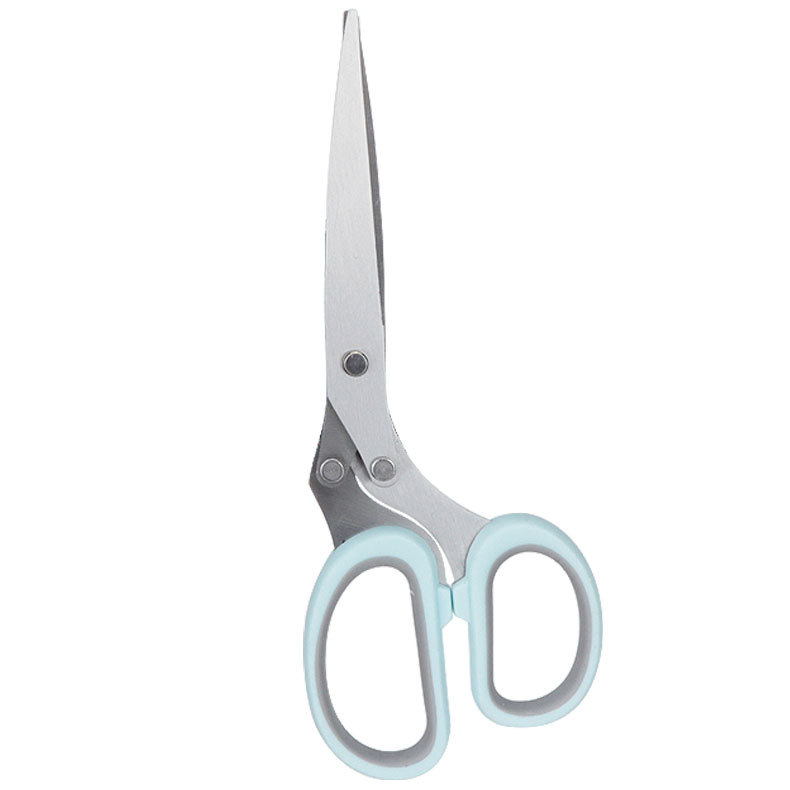 Five-layer kitchen scallion scissors, stainless steel multi-functional paper shredder, food cutter, leek, coriander, children's complementary food scissors Application Scenario