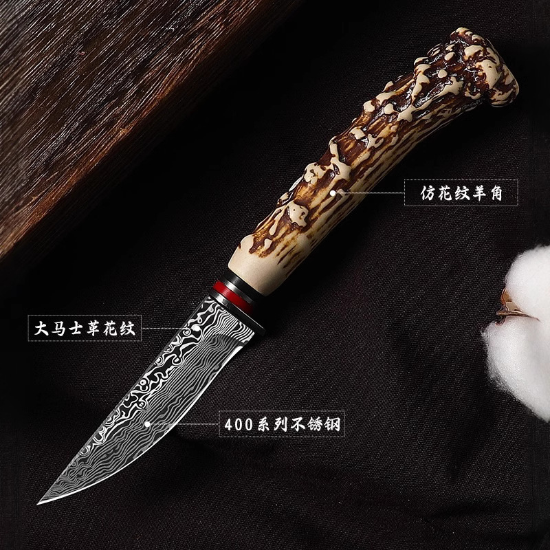 Mongolian small table knife, multi-functional meat knife, sharp and high-hardness fruit knife, household and outdoor slicing and meat cutting knife Application Scenario