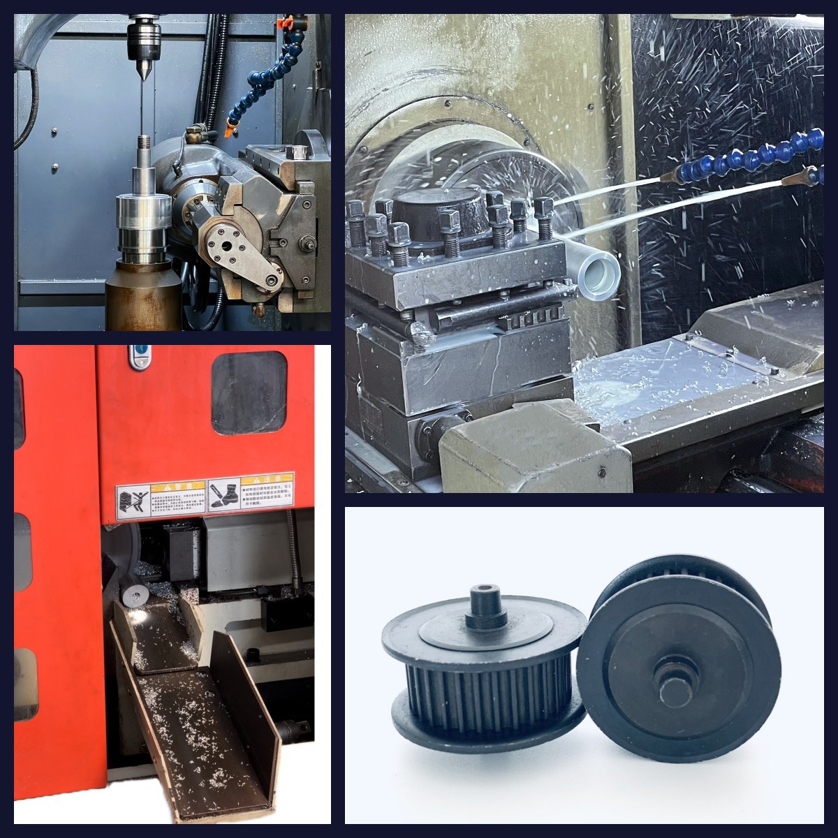 Qingdao manufacturers sell 5m, 8m, 10mT5, T10, H-L type pulleys, making 20-tooth 6mm wide synchronous pulleys details Picture